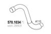 SCANI 268929 Exhaust Pipe